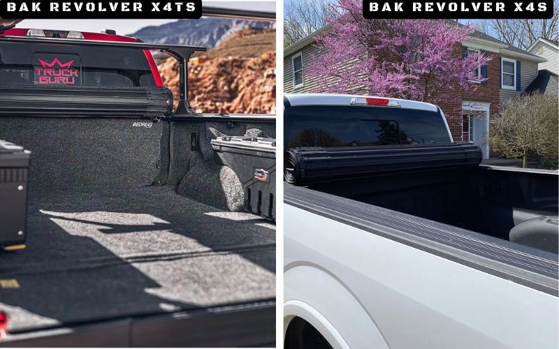Can I fully access my truck bed with BAK Revolver X4ts and X4s covers?