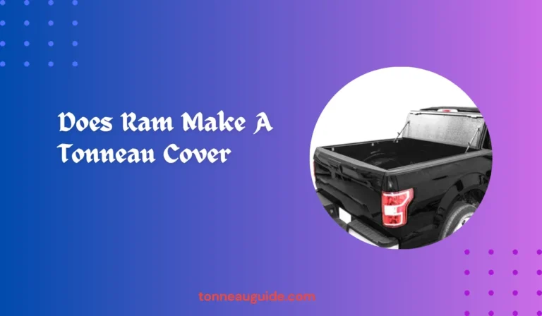 Does RAM Make a Tonneau Cover? Unveiling Truck Bed Options