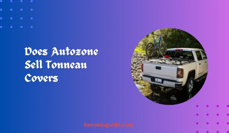 does autozone sell tonneau covers